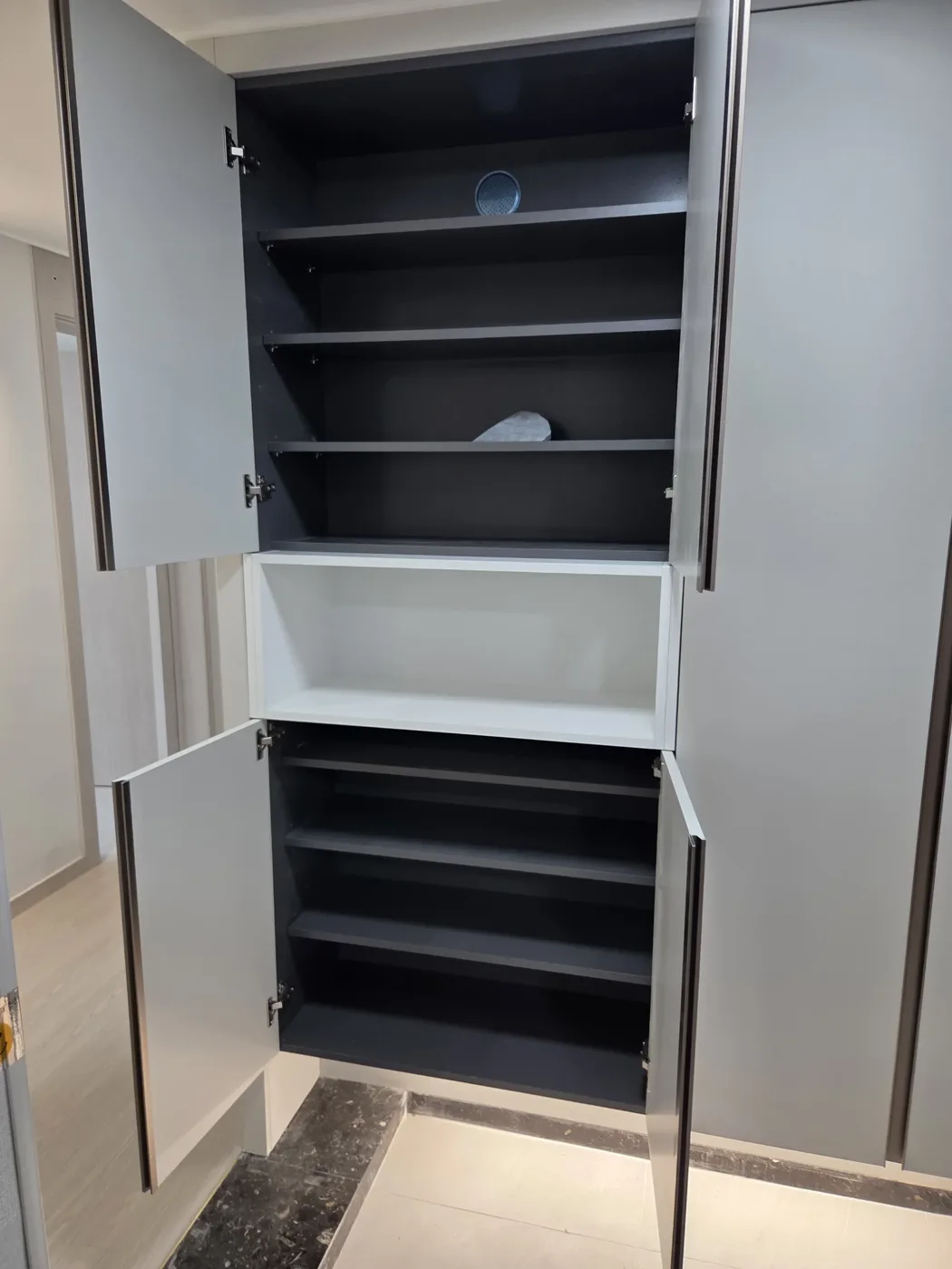 정자동 신발장제작 완성 사진